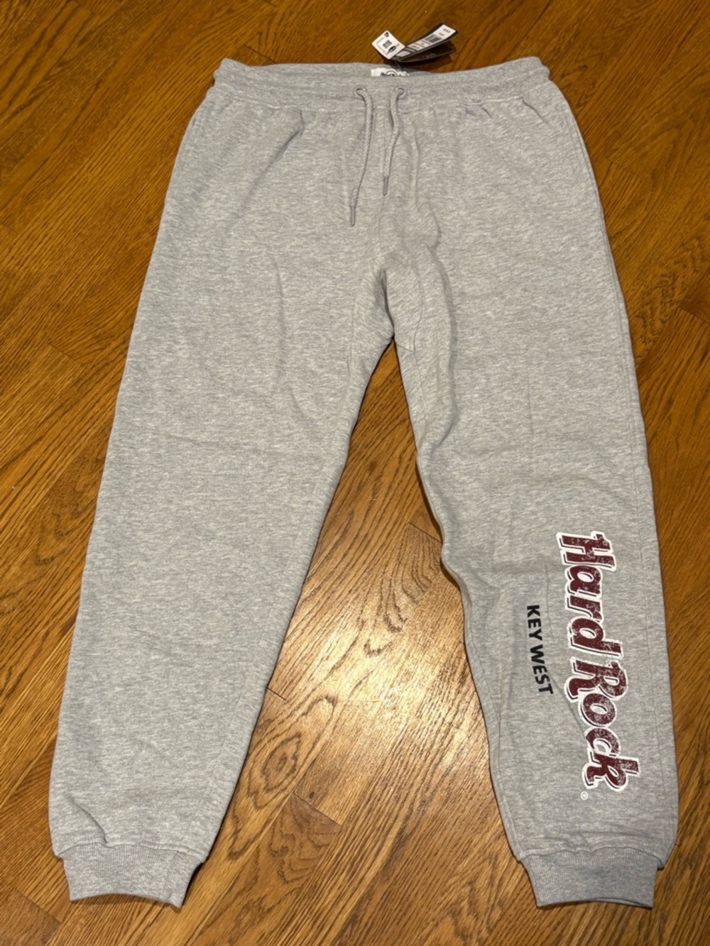 NWT Ladies Grey Hard Rock Cafe Key West Joggers